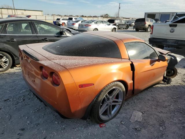 1G1YY26E185125347 - 2008 CHEVROLET CORVETTE Z06 ORANGE photo 3