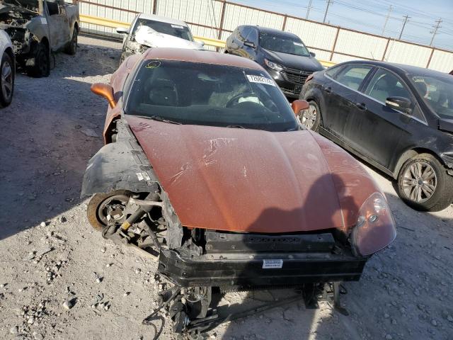 1G1YY26E185125347 - 2008 CHEVROLET CORVETTE Z06 ORANGE photo 5