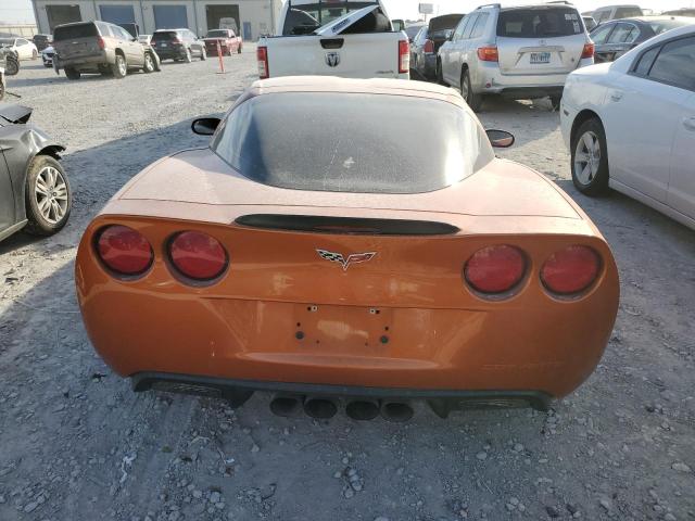 1G1YY26E185125347 - 2008 CHEVROLET CORVETTE Z06 ORANGE photo 6