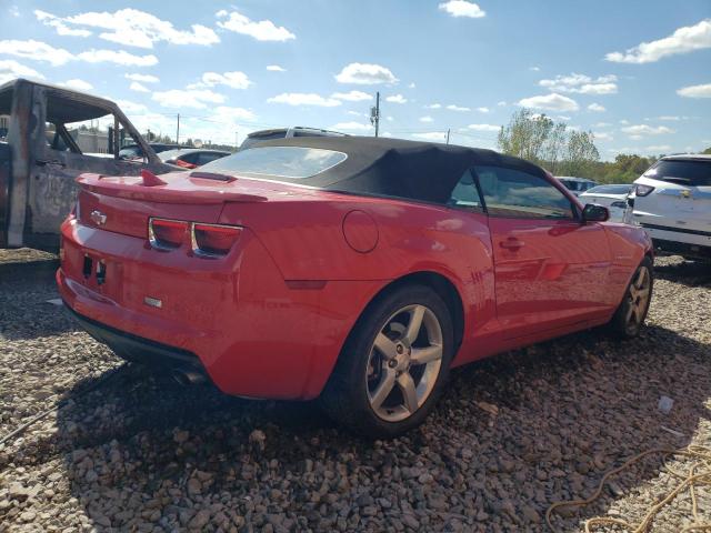 2G1FB3D3XC9165079 - 2012 CHEVROLET CAMARO LT RED photo 3