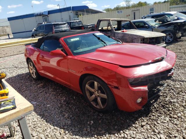 2G1FB3D3XC9165079 - 2012 CHEVROLET CAMARO LT RED photo 4