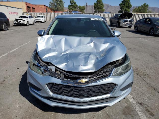 3G1BE6SMXJS545672 - 2018 CHEVROLET CRUZE LT BLUE photo 5