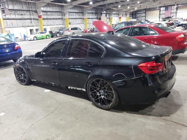 WBS8M9C51J5J79049 - 2018 BMW M3 BLACK photo 2