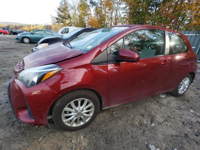 VNKJTUD3XJA095791 - 2018 TOYOTA YARIS L RED photo 1