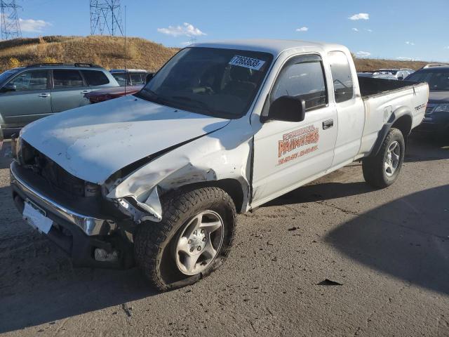 5TEWN72N42Z066776 - 2002 TOYOTA TACOMA XTRACAB WHITE photo 1