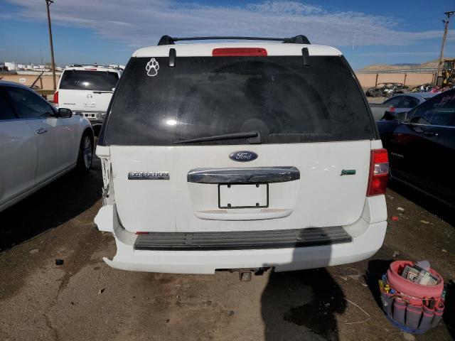 1FMJU1G59AEA64408 - 2010 FORD EXPEDITION XLT WHITE photo 6