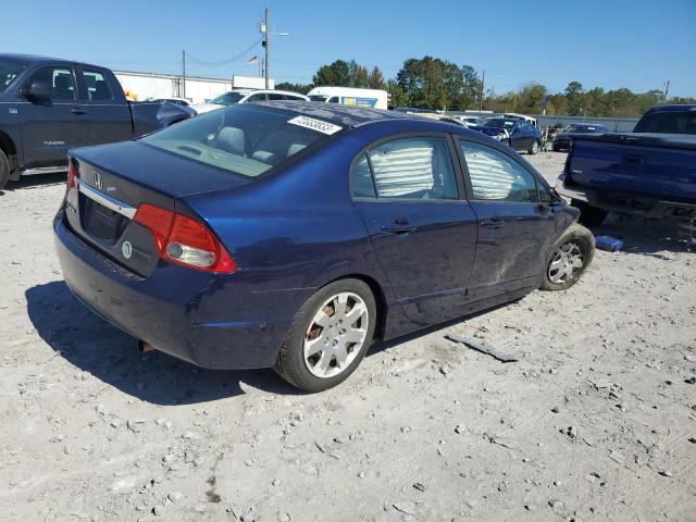 19XFA1F57BE002113 - 2011 HONDA CIVIC LX BLUE photo 3