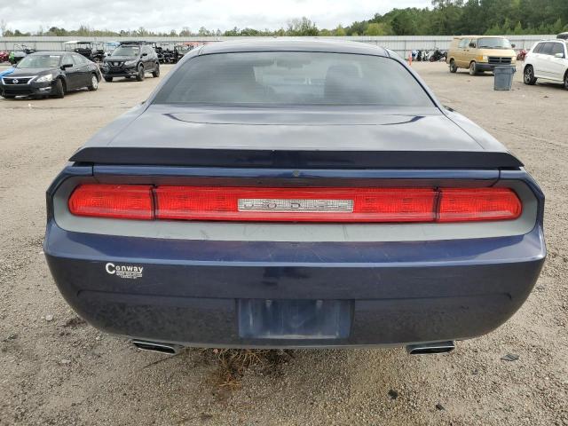 2C3CDYAG6EH302136 - 2014 DODGE CHALLENGER SXT BLUE photo 6