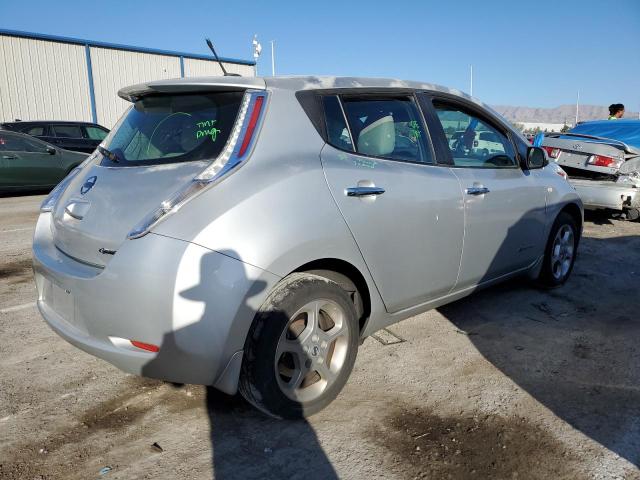 JN1AZ0CPXCT025545 - 2012 NISSAN LEAF SV SILVER photo 3