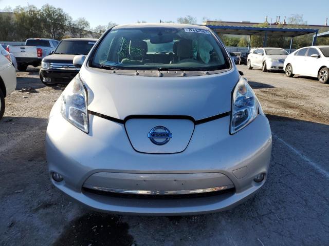 JN1AZ0CPXCT025545 - 2012 NISSAN LEAF SV SILVER photo 5