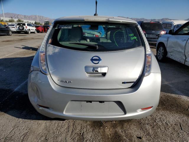 JN1AZ0CPXCT025545 - 2012 NISSAN LEAF SV SILVER photo 6