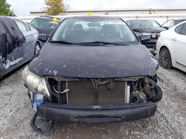 1NXBU40E89Z022345 - 2009 TOYOTA COROLLA BASE BLACK photo 5