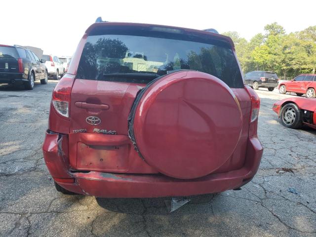 JTMZD33V065012990 - 2006 TOYOTA RAV4 RED photo 6