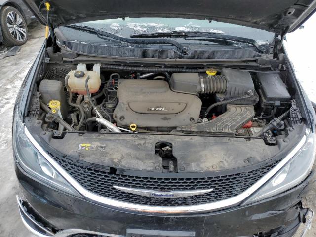 2C4RC1EG2HR759681 - 2017 CHRYSLER PACIFICA TOURING L PLUS BLACK photo 12