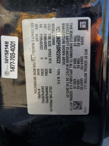 1GYS3KEF5DR229522 - 2013 CADILLAC ESCALADE ESV PLATINUM Qara foto 13