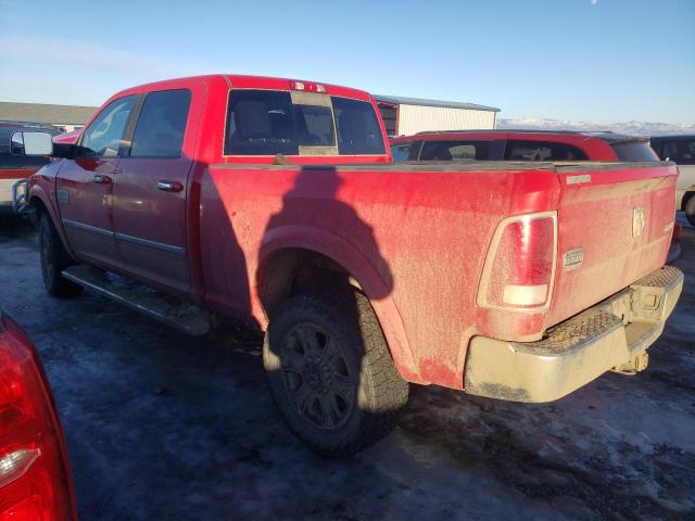 3C63R3FL7EG116201 - 2014 RAM 3500 LONGHORN RED photo 2