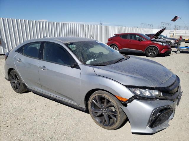 SHHFK7H48KU407913 - 2019 HONDA CIVIC SPORT 灰色 照片 4