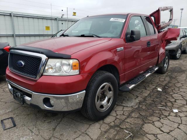 1FTPX12V48FA57674 - 2008 FORD F150 RED photo 1