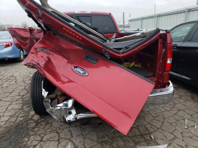 1FTPX12V48FA57674 - 2008 FORD F150 RED photo 6