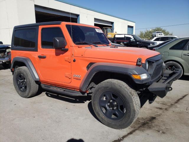 1C4GJXAN7JW180848 - 2018 JEEP WRANGLER SPORT ORANGE photo 4