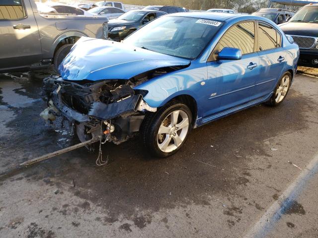 JM1BK324961451161 - 2006 MAZDA 3 S BLUE photo 1