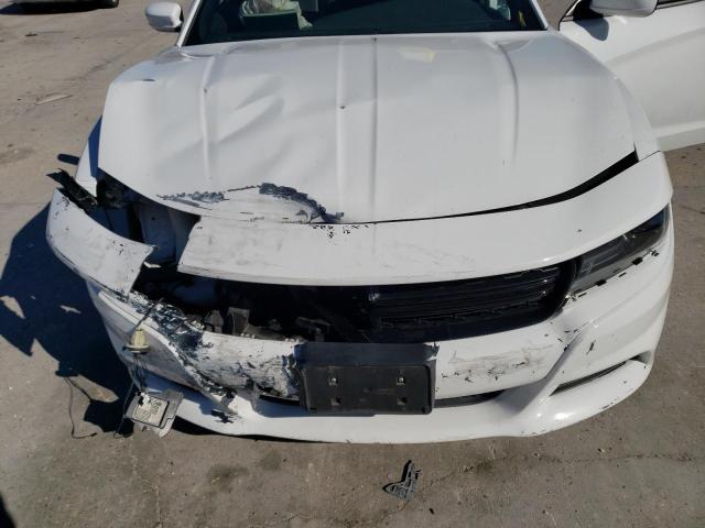 2C3CDXBG0KH656643 - 2019 DODGE CHARGER SXT WHITE photo 11