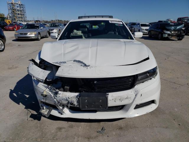 2C3CDXBG0KH656643 - 2019 DODGE CHARGER SXT WHITE photo 5