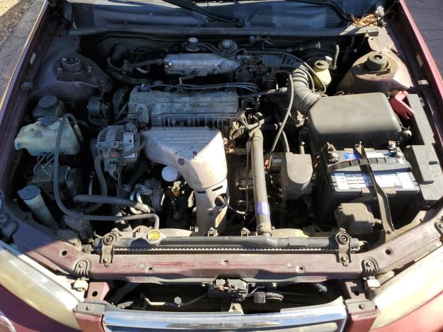 4T1BG28KX1U862427 - 2001 TOYOTA CAMRY CE BURGUNDY photo 11