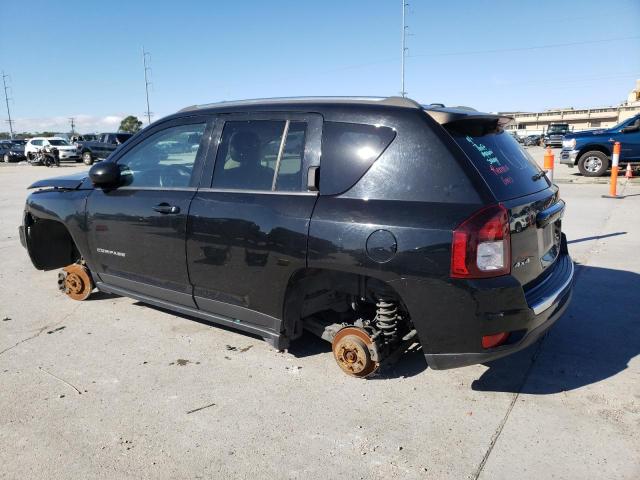 1C4NJDEB7HD178044 - 2017 JEEP COMPASS LATITUDE BLACK photo 2