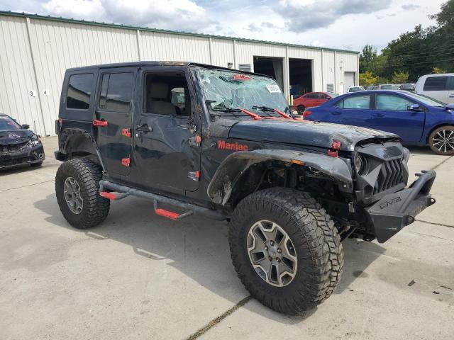 1J4GA59158L535673 - 2008 JEEP WRANGLER U SAHARA BLACK photo 4