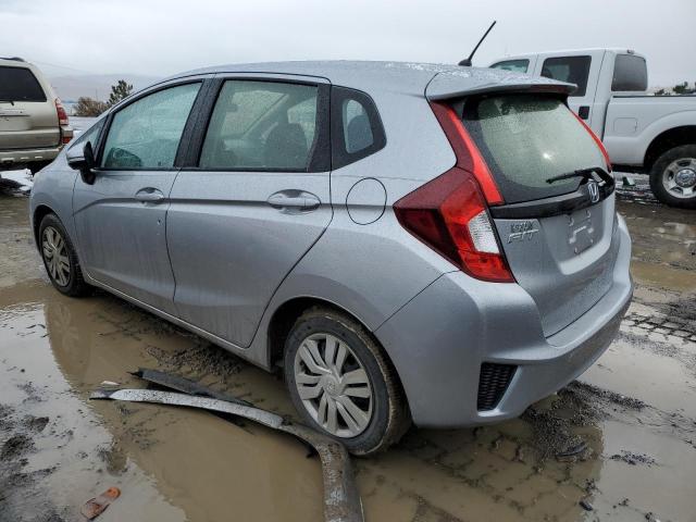 JHMGK5H51HS005602 - 2017 HONDA FIT LX SILVER photo 2