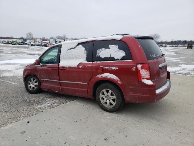 2A8HR54199R611374 - 2009 CHRYSLER TOWN & COU TOURING RED photo 2