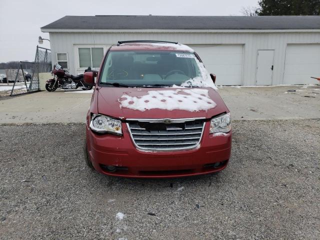 2A8HR54199R611374 - 2009 CHRYSLER TOWN & COU TOURING RED photo 5