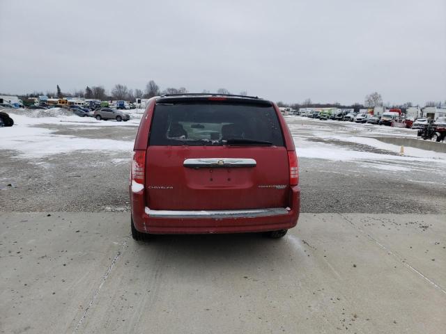 2A8HR54199R611374 - 2009 CHRYSLER TOWN & COU TOURING RED photo 6