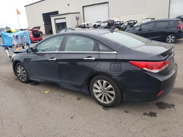 5NPEC4AC0EH933856 - 2014 HYUNDAI SONATA SE BLACK photo 2