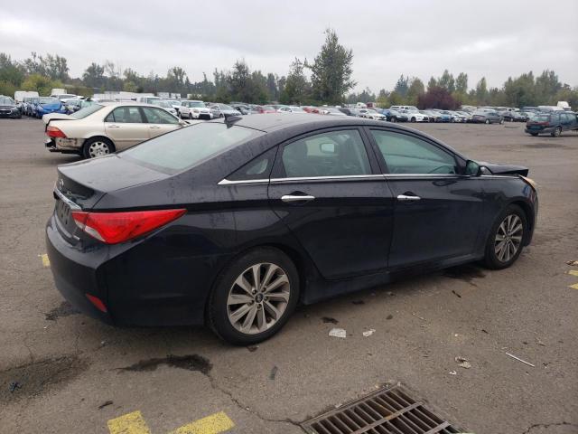 5NPEC4AC0EH933856 - 2014 HYUNDAI SONATA SE BLACK photo 3