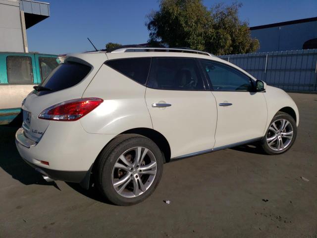 JN8AZ1MWXBW184737 - 2011 NISSAN MURANO S WHITE photo 3