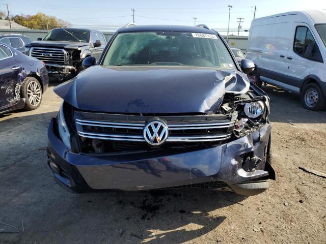 WVGBV7AX7DW536232 - 2013 VOLKSWAGEN TIGUAN S BLUE photo 5