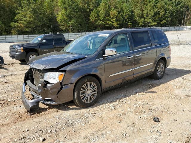 2C4RC1CG2GR222021 - 2016 CHRYSLER TOWN & COU TOURING L GRAY photo 1