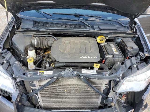 2C4RC1CG2GR222021 - 2016 CHRYSLER TOWN & COU TOURING L GRAY photo 12