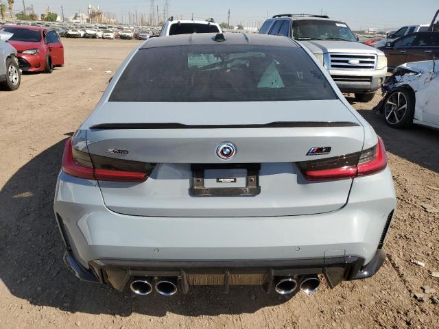 WBS43AY0XPFN65875 - 2023 BMW M3 COMPETITION SILVER photo 6