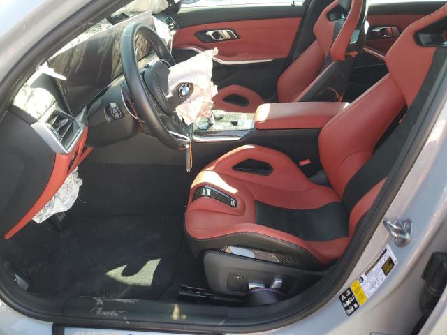 WBS43AY0XPFN65875 - 2023 BMW M3 COMPETITION SILVER photo 7