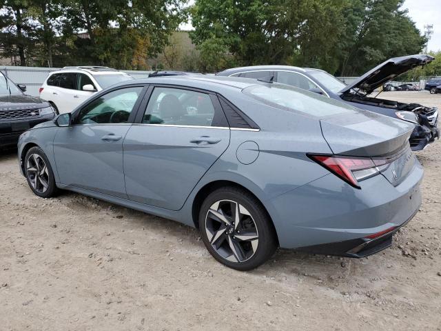 KMHLN4AJ2MU006549 - 2021 HYUNDAI ELANTRA LIMITED GRAY photo 2