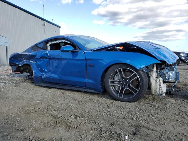 1FA6P8CF0L5145413 - 2020 FORD MUSTANG GT BLUE photo 4