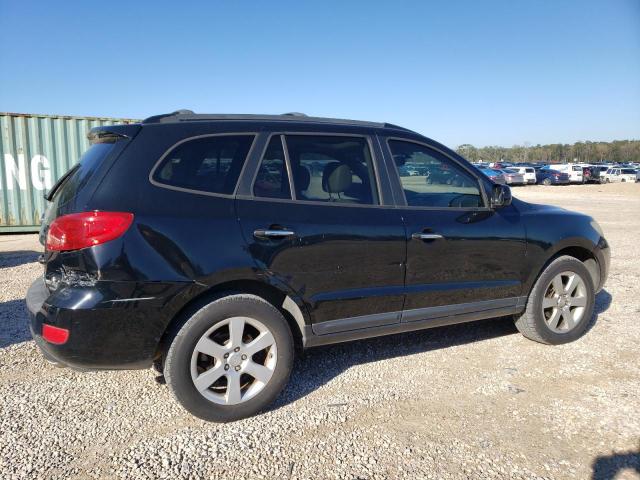 5NMSH13E07H104741 - 2007 HYUNDAI SANTA FE SE BLACK photo 3