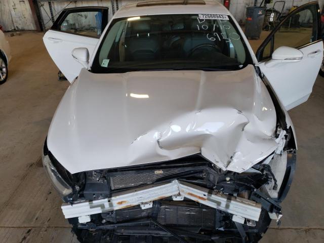 3FA6P0HD7ER126950 - 2014 FORD FUSION SE WHITE photo 11