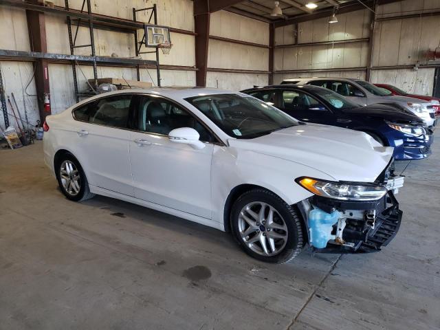 3FA6P0HD7ER126950 - 2014 FORD FUSION SE WHITE photo 4