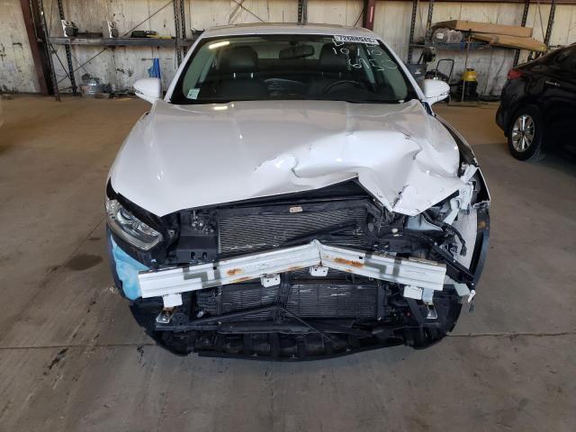 3FA6P0HD7ER126950 - 2014 FORD FUSION SE WHITE photo 5