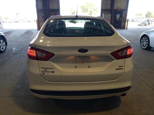 3FA6P0HD7ER126950 - 2014 FORD FUSION SE WHITE photo 6