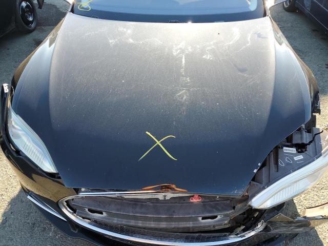 5YJSA1CP7CFP01497 - 2012 TESLA MODEL S Սև լուսանկար 11
